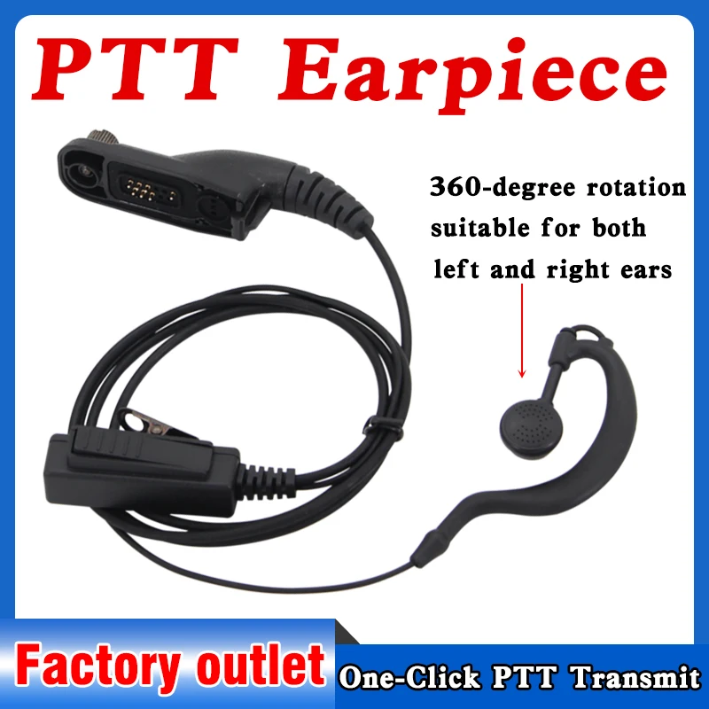 

Walkie Talkie PTT Earphone Microphone For Motorola Xir P8268 P8668 APX6000 APX7000 APX2000 DP3400 DP3600 DP4400 DP4800 DGP6150