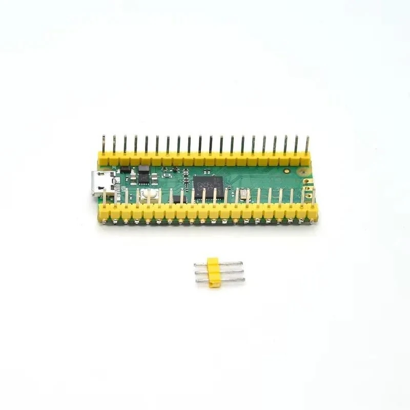 DIY Electronic STEM Raspberry Leather Microcontroller Board with Up Solder Pin Head Development Board