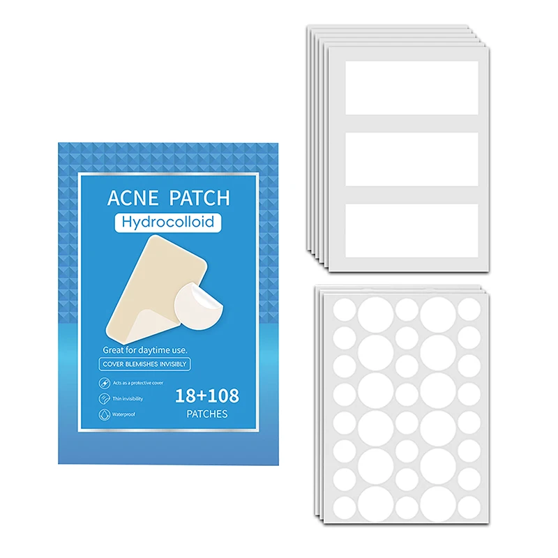 118 PCS/SET Pimple Patch Acne Invisible Acne Removal Skin Care Stickers Concealer Face Spot Beauty