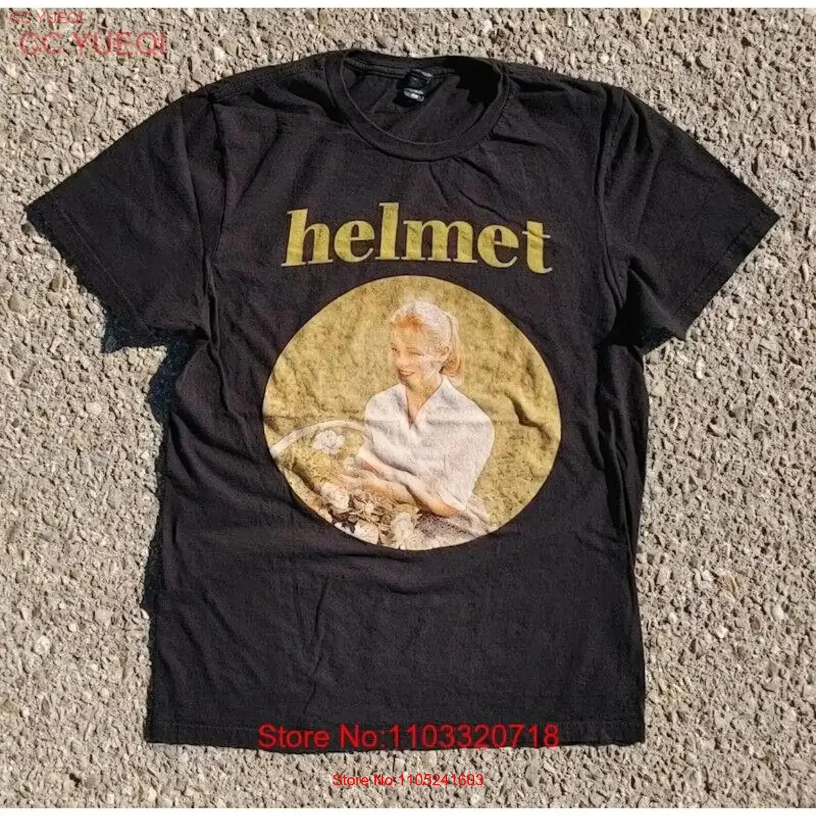 Vtg 2000s Helmet Rock Band T Shirt Size S vintage Washed streetwear fashion Stretched Breathable Comfortable vintage Washed