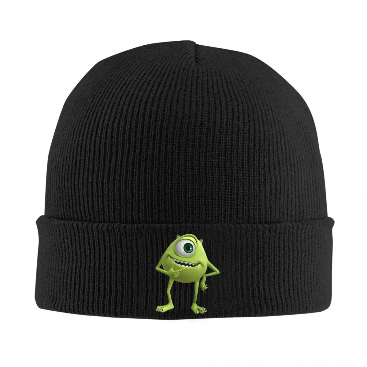 Mike Wazowski Beanie Hats solophan Skullies Beanies Gym Warm Men Women Unisex Caps Spring Pattern Street Bonnet Hats Gift Idea