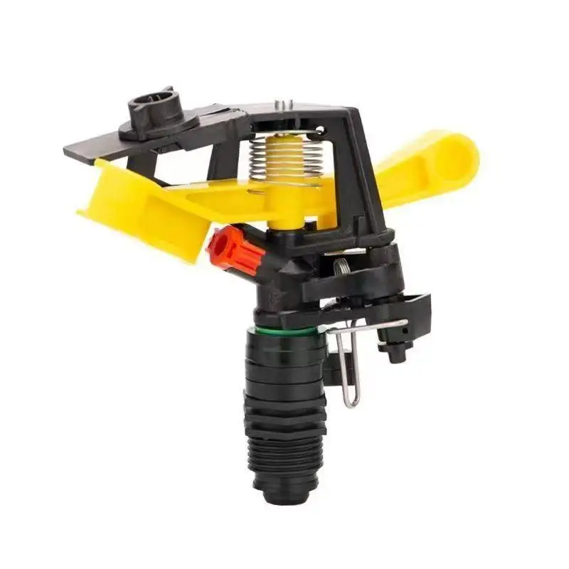 Adjustable Rocker Lawn Sprinkler 360 Degree Rotation Even Spray For Irrigation Agricultural Site Cooling Dust Removal