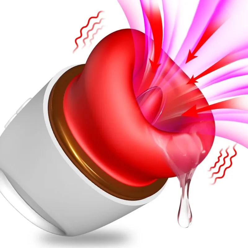 هزاز مص قوي للأدوات المثيرة الخاصة آريس لعق اللسان البظر الحلمة البظر منتجات مص للفتيات QINYU #1