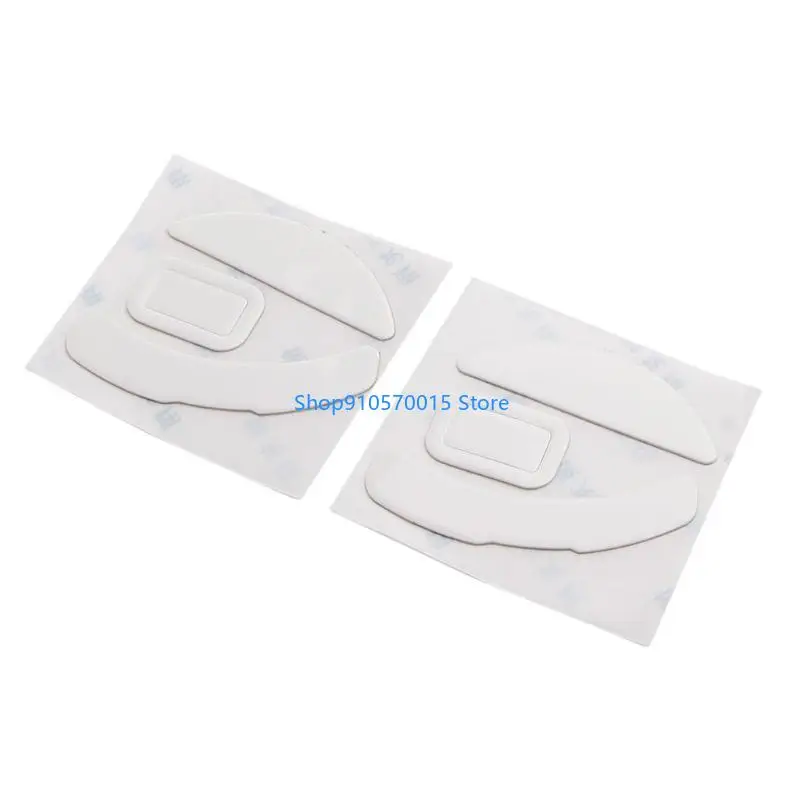 B95C White Glides Professional Gaming Mouse Skates Mouse Feet for DeathAdder V2 2 Sets