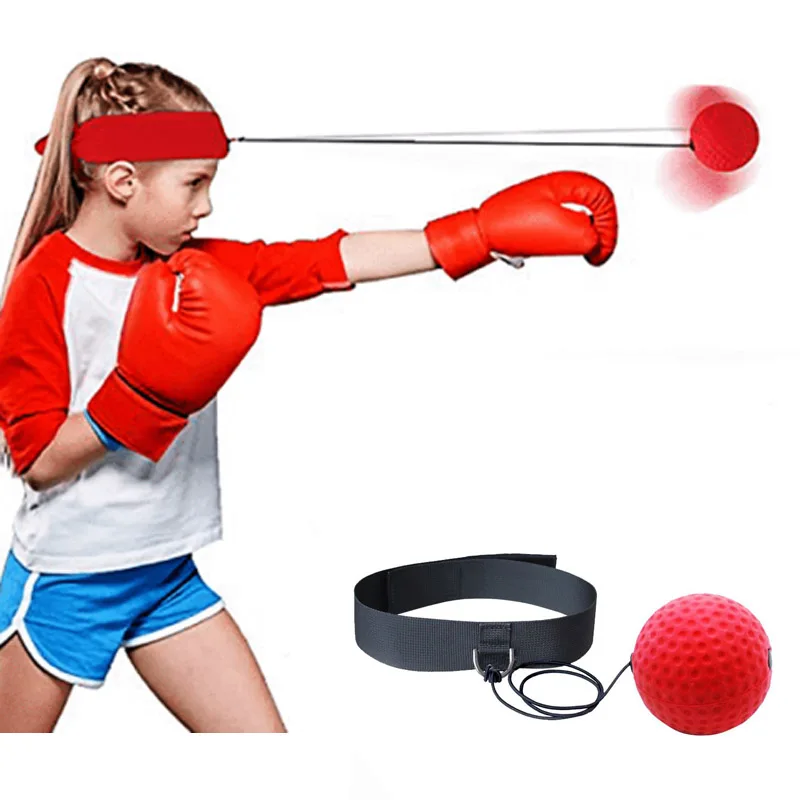 Boxing Reflex Ball Headband Set For Hand Eye Coordination Autism Therapy Sensory Toys For ADHD And Anxiety Adults Children