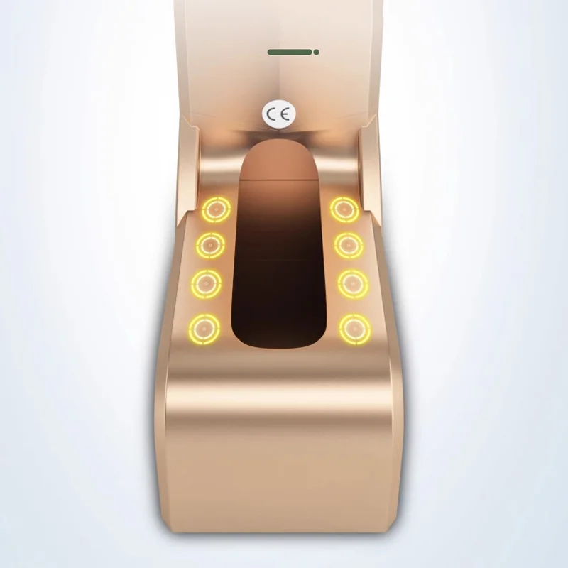 Máquina para cubrir zapatos desechable, inteligente, totalmente automática, para uso doméstico en interiores, máquina comercial para cubrir zapatos para entrar en la puerta