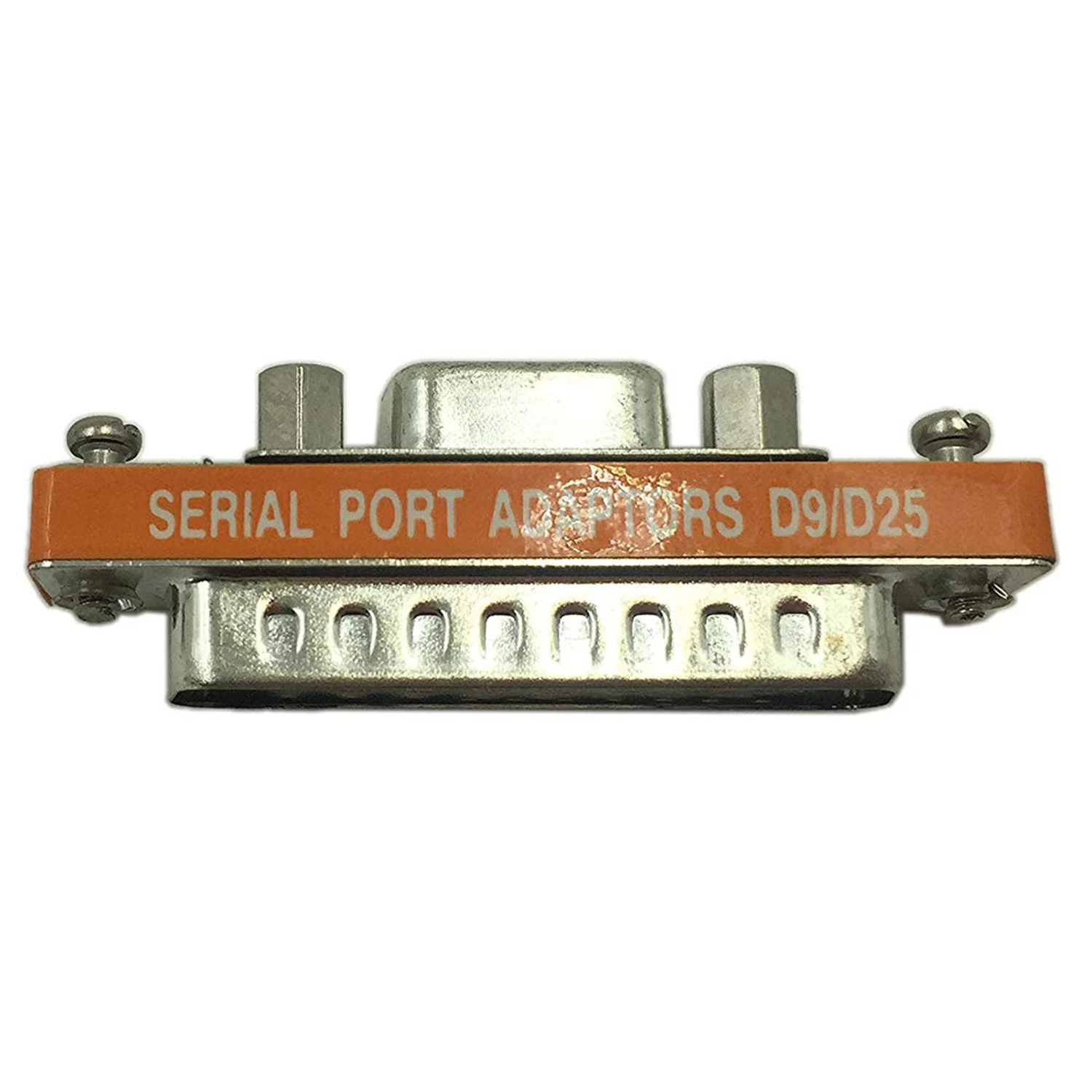 N36R_TM DB9 Female to DB25 Male Mini Serial Port Cable Adapter Gender Changer