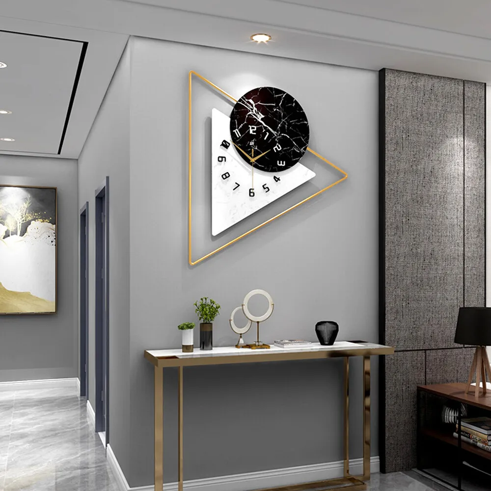 

Large Wall Clock Oversized Living Room Silent Decorative Modern Home Big Office
