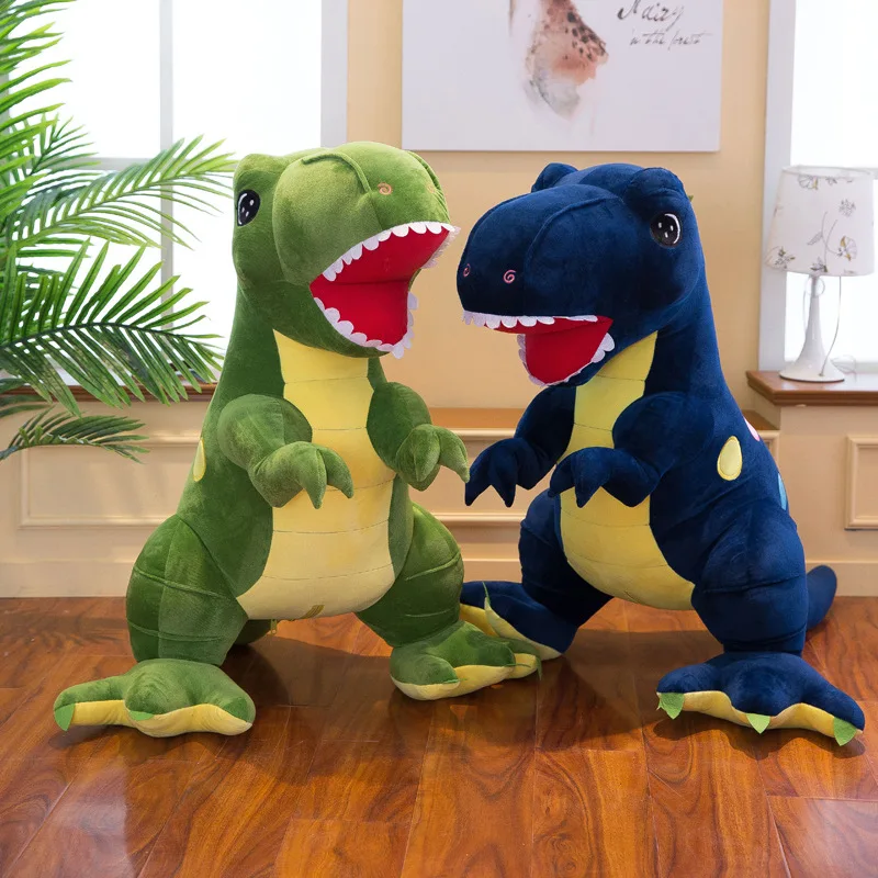 Big Size Dinosaur Plush Pillow Toy Cartoon Spinosaurus Dino Dolls Stuffed Soft Animal Toys Creative Xmas Gift for Baby Kids