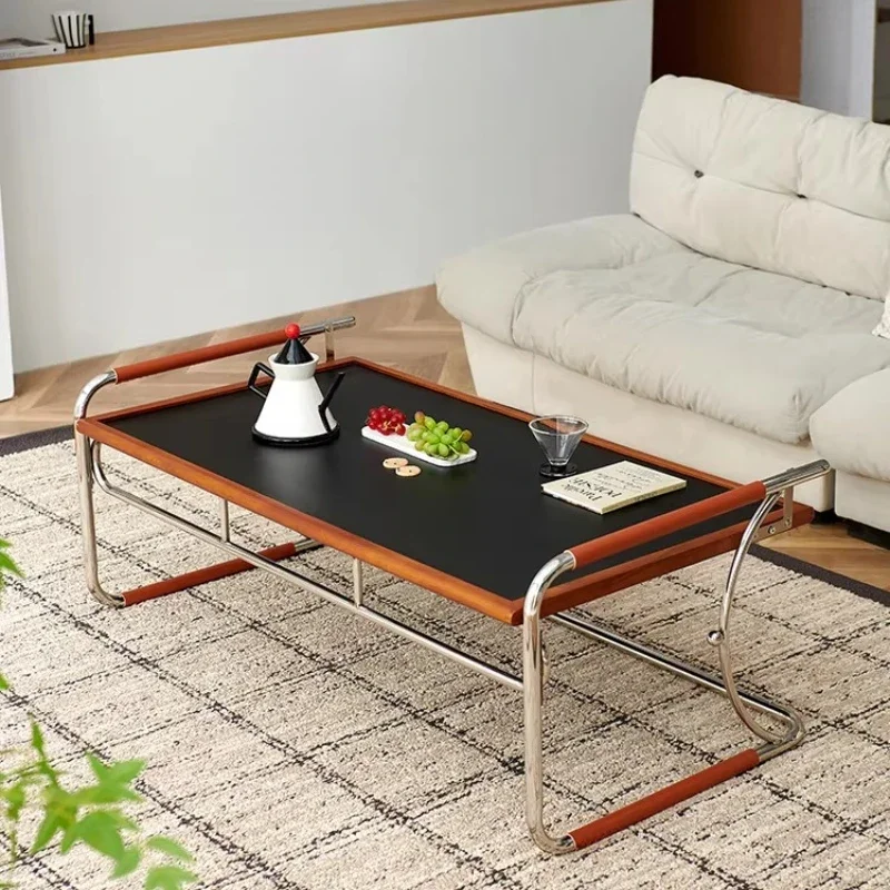 Lifting coffee table Nordic medieval ins style desk household small apartment workbench light luxury advanced