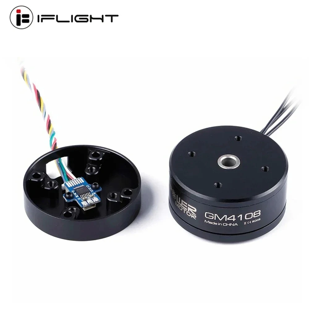iflight-ipower-gm4108-as5048-aエンコーダー付きブラシレスジンバルモーター、適用可能なカメラ安定化用、600-1200グラム、5n-7n-gh2
