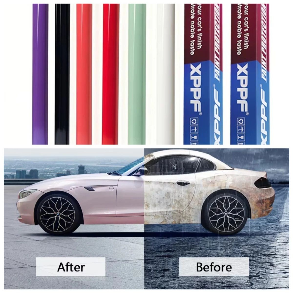 Great Deals：XPPF Wholesale Discount TPU Car Film Paint protection PPF Film Car Wrap Sticker Paint protection Car Price Self-heal