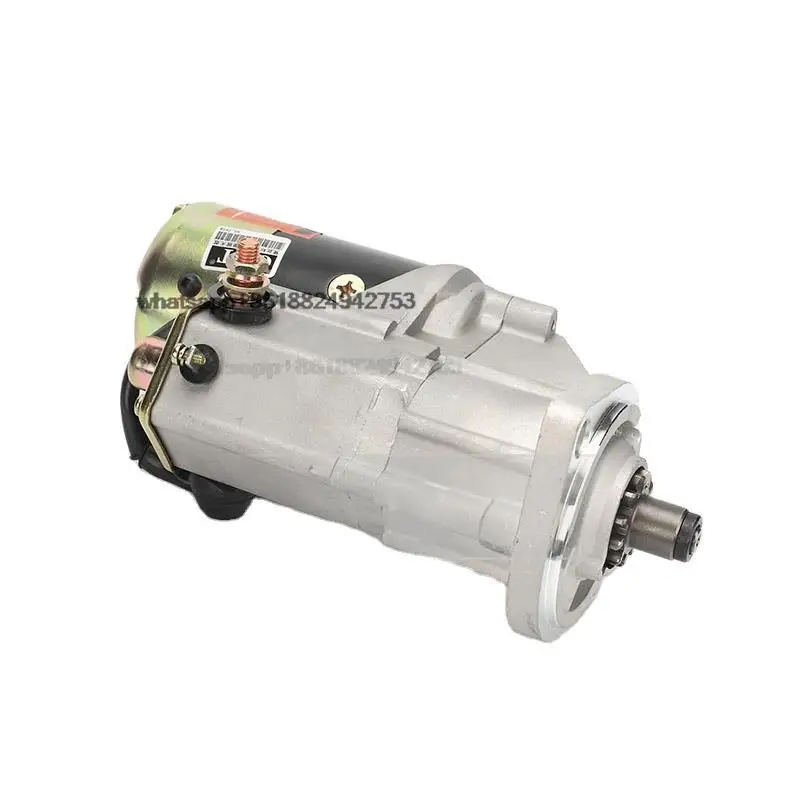 High quality 4BG1 excavator starter motor 24V