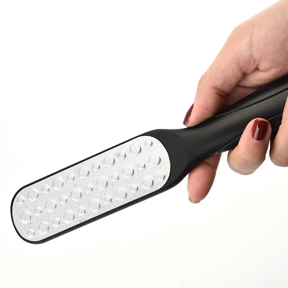 2pcs Dual-Sided Foot File Handheld Pedicure Tool For Feet Dead Skin Removal Foot Care Rasp Scrubber Nail Care Tools