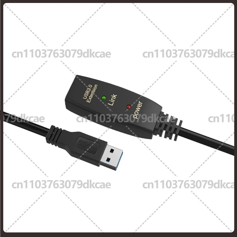 5M USB3.0 Active Extension Cable With Signal Amplifier For Video Conference Camera Omnidirectional Microphone