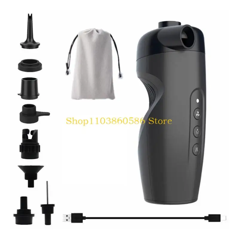 242A Electric USB Powered Air Inflator Double Function Fit for Water Sports Equipment Fast Inflation and Deflation Needs