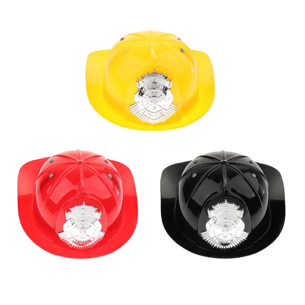Simulation Fireman Helmet Hat Children Costume