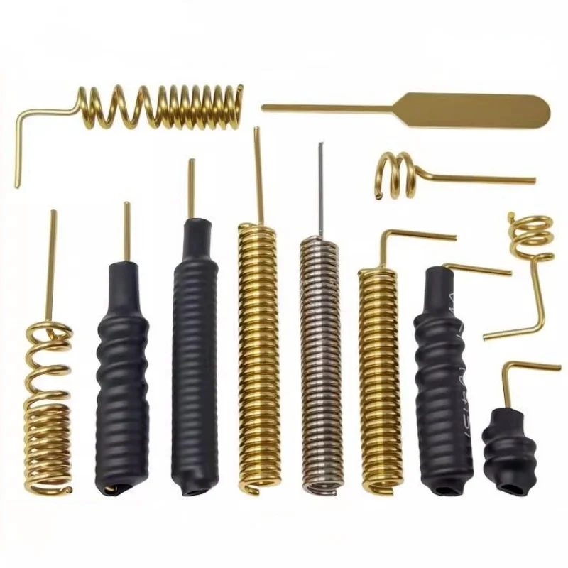 10PCS 315/470/433 MHz Built-in Spring Antenna High Gain Helical Coil 2G/WiFi/GSM/3G/NB-IoT/Bluetooth/4G 3DBI