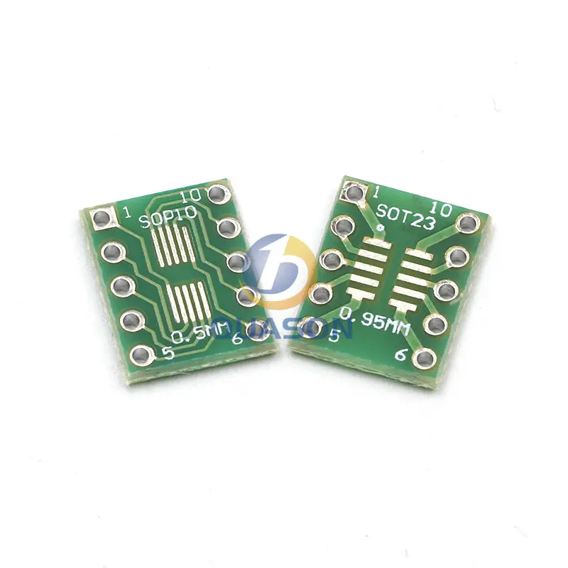 10PCS PCB Board Kit SMD Turn To DIP Adapter Converter Plate SOP MSOP SSOP TSSOP SOT23 8 10 14 16 20 28 SMT To DIP