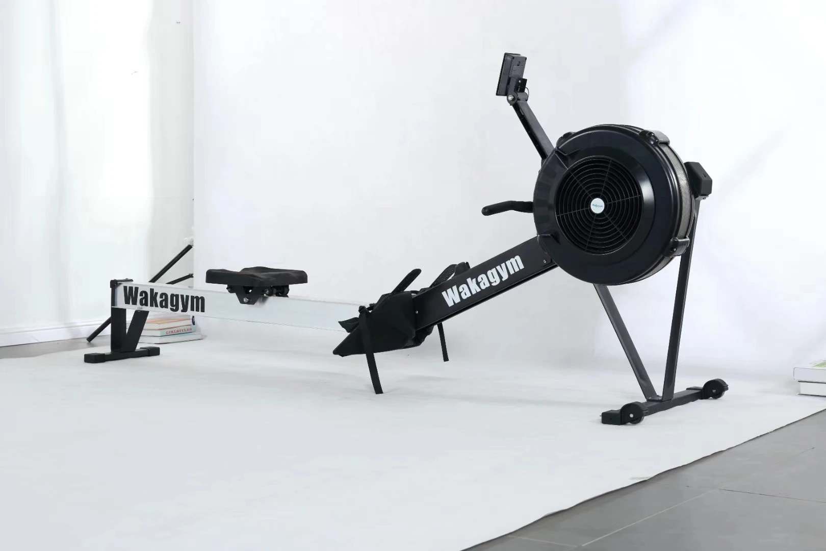 

Гребной тренажер Home Air Rower 2026 года, высококачественный, с максимальной нагрузкой 200 кг