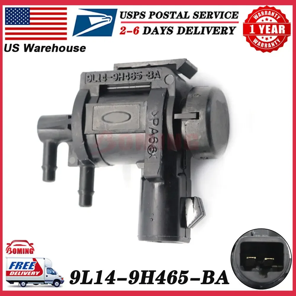 

9L14-9H465-BA Car Vacuum Solenoid Control Valve For Ford Expedition F-150 F-250 Focus Explorer Lincoln Mark Navigator 1997-2011