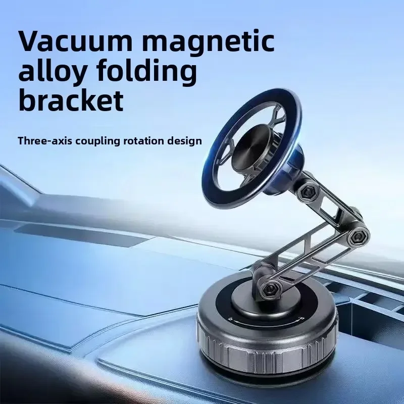 

3-axis Adjustment Magnetic Mobile Phone Holder Stand Car Vacuum Suction Cup Cellphone Bracket For Magsafe iPhone 17~12 Pro Max