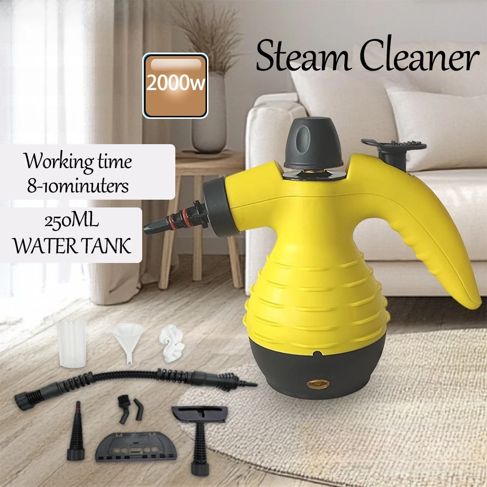 منظف بخار محمول جديد لدرجة الحرارة العالية ومنظف بخار عالي الضغط ومنظف شفاط المطبخ