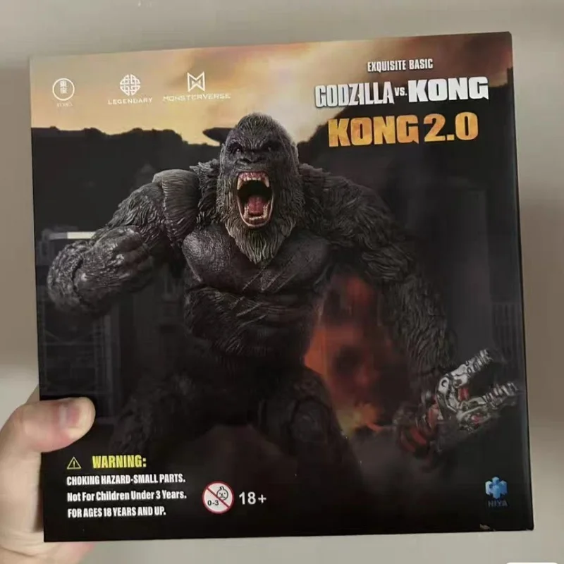 

New Hot In Stock Now The Latest Hiya Haiya Godzilla Vs Kong 2.0 Rise Of The Kong Empire Movable Action Figure Toy Model