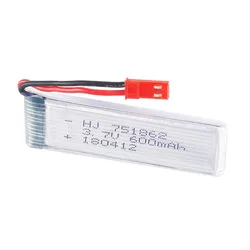 Wtyczka JST 3.7V 600mAh bateria do Syma S32 S032 S032G stare S39 helikopter RC