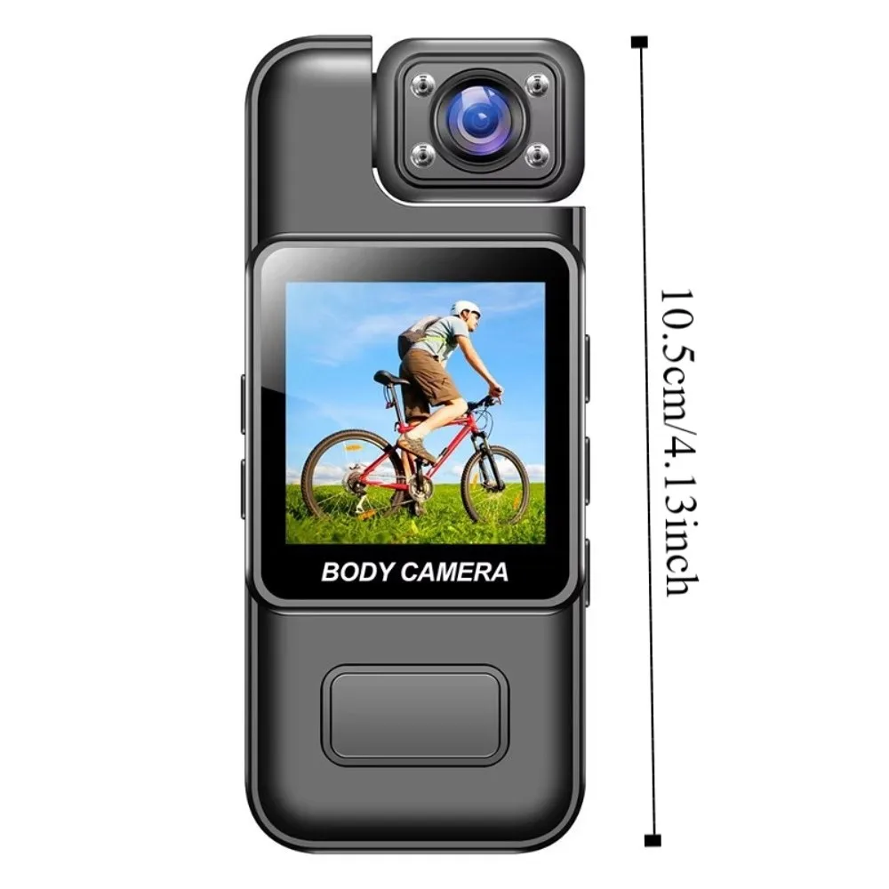 180 Rotating Portable Digital Video Recorder Night Vision with Video DV 1080P WiFi Mini Camera All in One Machine Chest Fixed