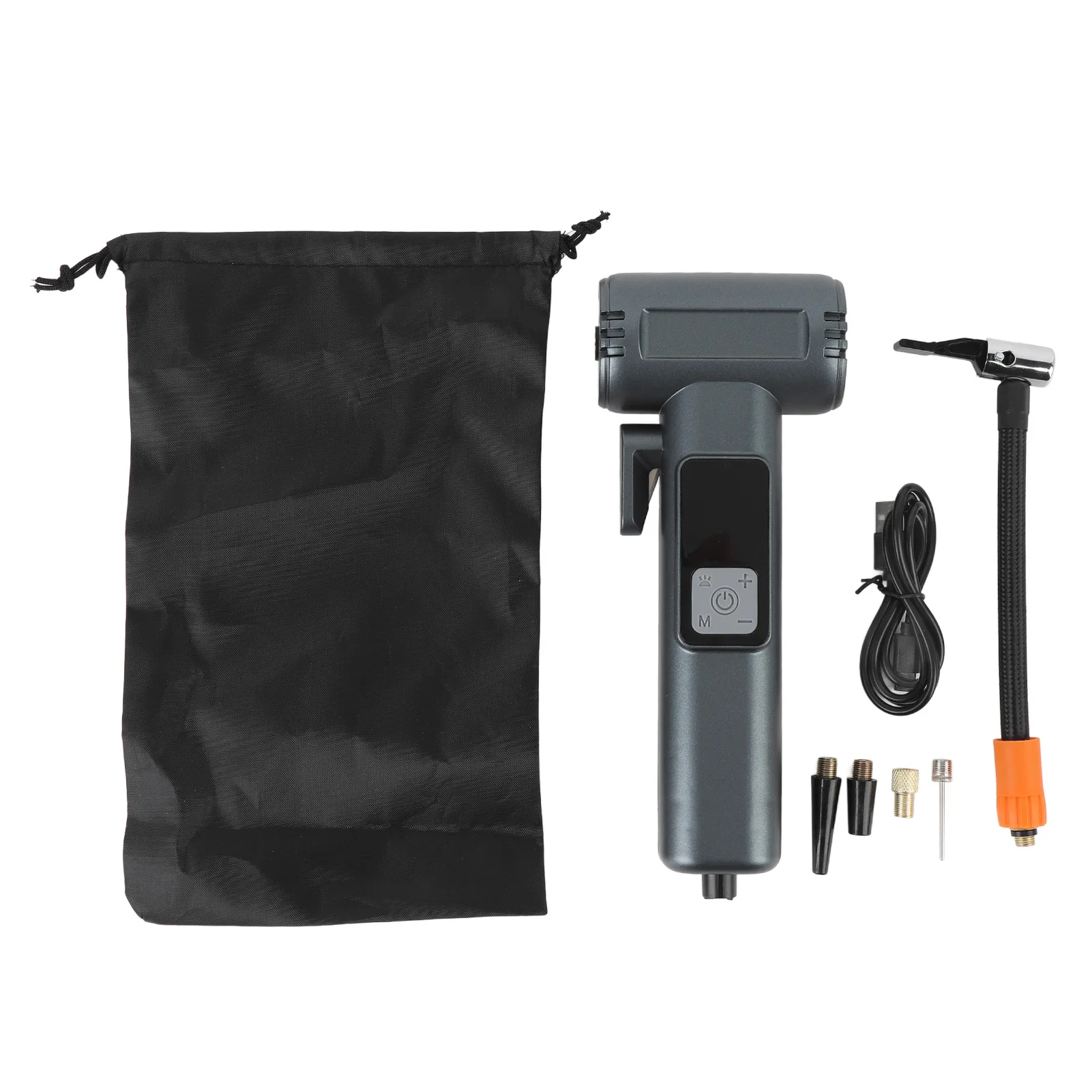 

Cordless Air Pump for Car Tires Automatic Shut Off Portable Tire Inflator with Digital Pressure Gauge for Motorcycle Ball Bike