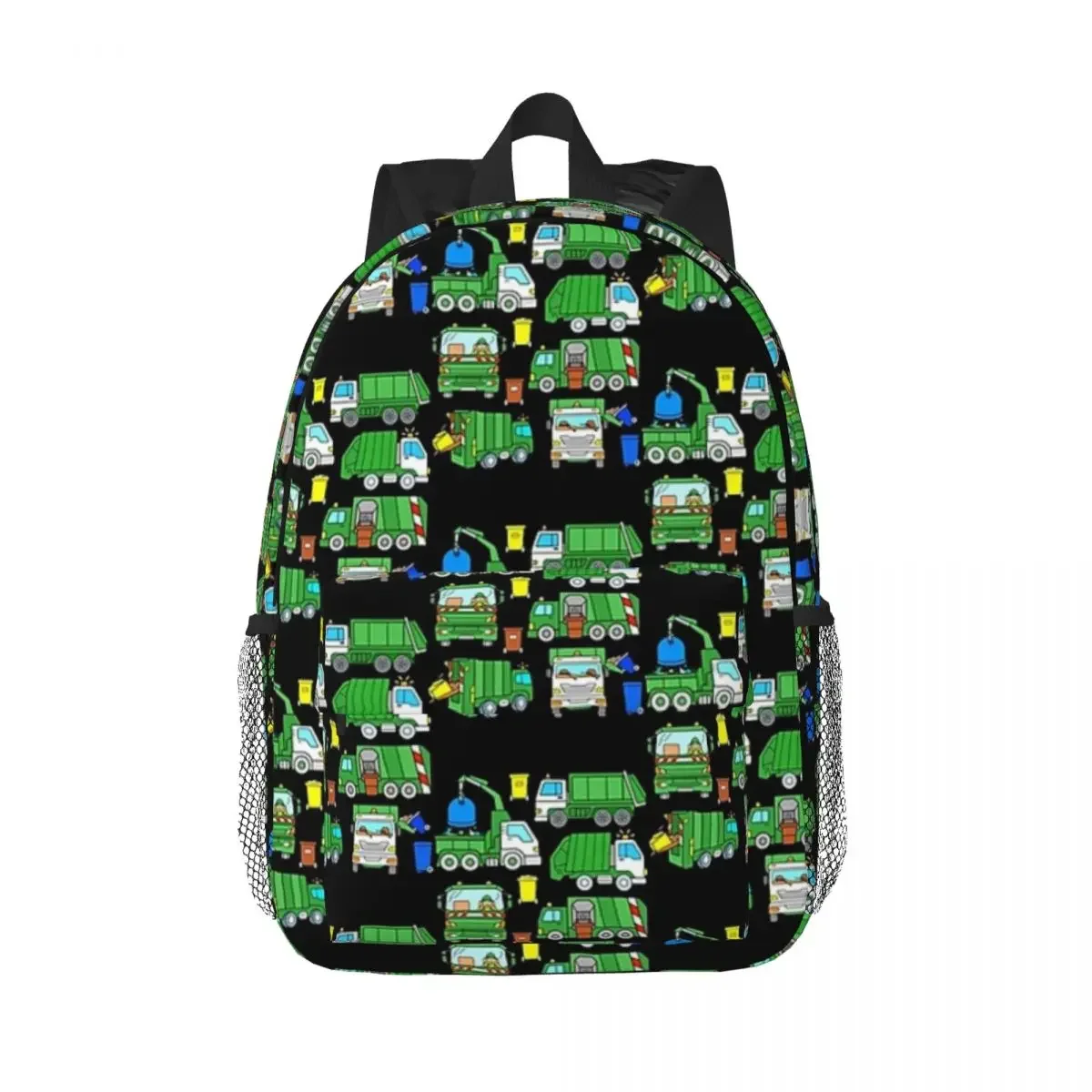 Garbage Truck Design Rubbish Collection Vehicles Backpacks Teenager Bookbag Fashion Children School Bags Rucksack Shoulder Bag