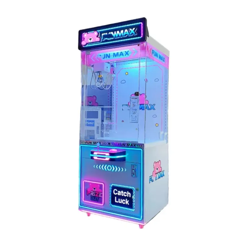 Coin Operated Arcade Toy Crane Claw Machine Automatic Clip Price Gift Game Machine