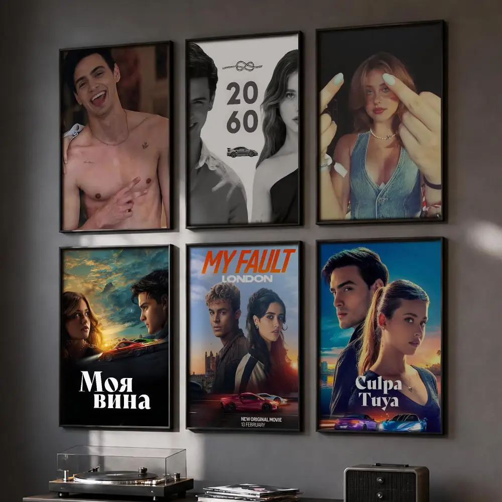 My F-Fault Culpa Mia TV Poster HD Home Wall Stickers House Hallway Living Room Bedroom Bar Office Decor Art Prints