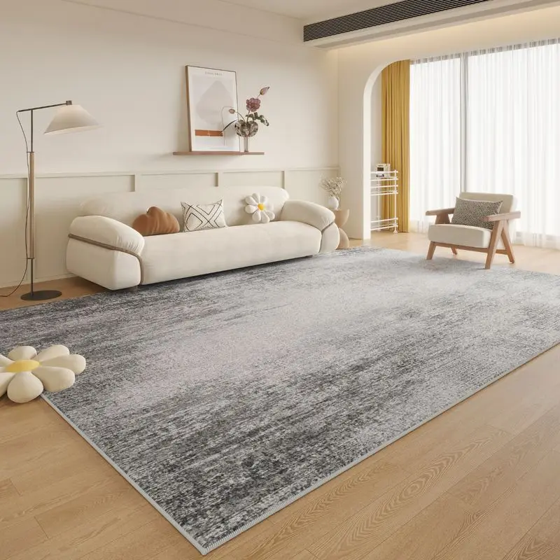 VIKAMA Modern Abstract Rug Non Slip Living Rooms Bedrooms Area Rug Indoor Home Decor Scandinavian Minimalist Aesthetic Trending