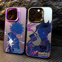 HUNTERxHUNTER Hisoka Killua Phone Case for Vivo Y50 Y36 Y33s Y30 Y22 Y21 V40 V30 SE V29E V29 V25 V23 S17 Pro 5G Silver Cover