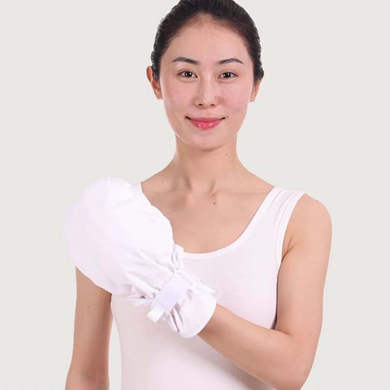 Hand Control Mitts Dementia Anti-Scratch Wrist Fixation Restraint Gloves Wrist Strap For Patients Woman Man Elder Prevent Injury