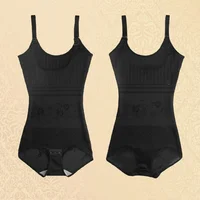 YBFDO Women Bodysuit Body Shaper Slimming Waist Trainer Shaping Shapewear Tummy Control Underwear Flat Belly Underbust Corset - Image 4