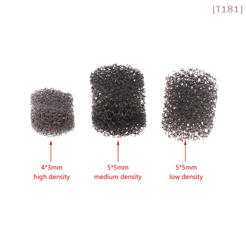 [E] 10Pcs DIY Earbuds Repair Parts Earphone Front Cavity Tuning Cotton Tuning Sponge Headphone Tuning