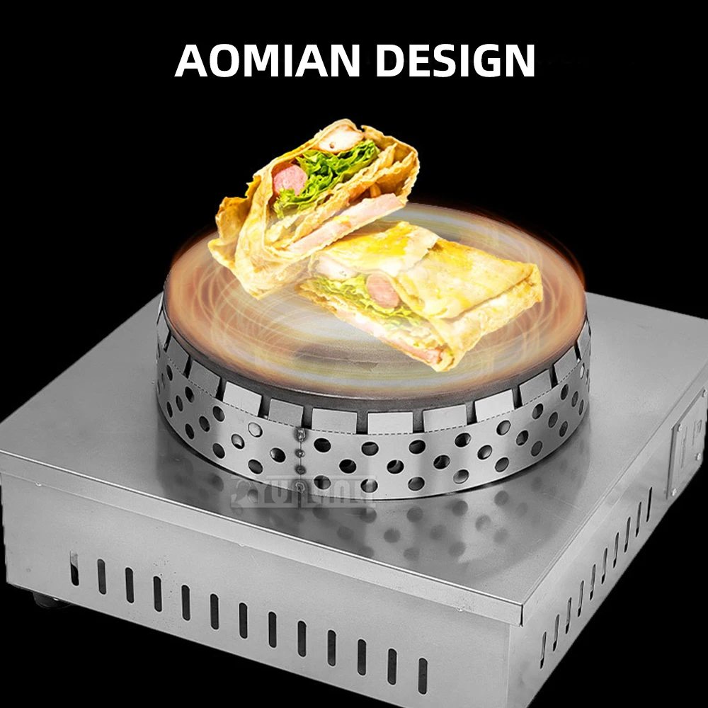 Automatic Constant Temperature Pancake Machine 40cm/45cm Crispy Pancake Maker for Home Use Kitchen Appliance