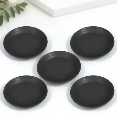 

5Pcs Flower Pot Drip Trays Thickened Plant Saucers Durable Indoor Outdoor Water Catcher Tray for Garden Plants