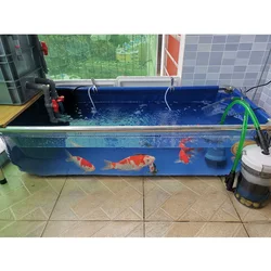 Vokanda Aquarium Fish Tank, 120 Gallon, 480 Liter, 120*80*50cm, 3.9 '* 2.6' * 1.6'