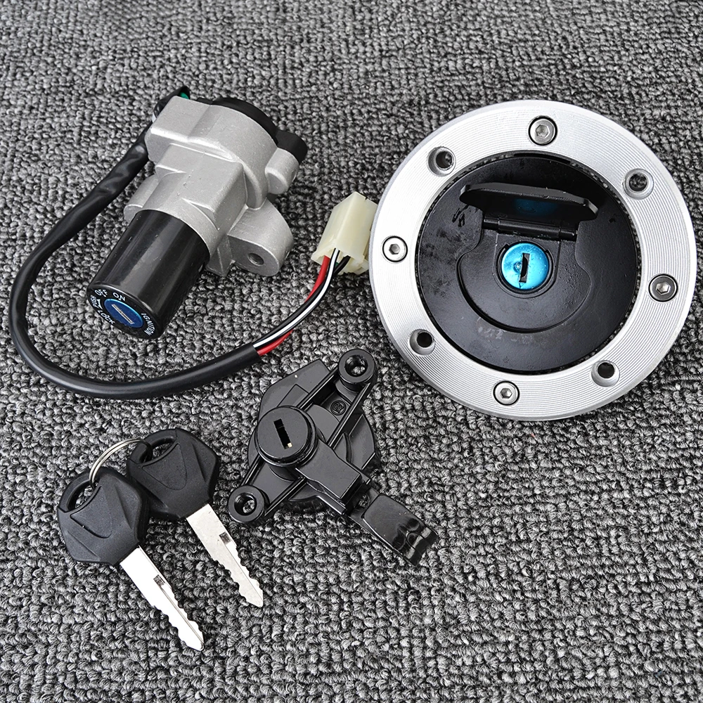 Zamek zapłonu, blokada siedzenia, korek wlewu paliwa do Suzuki GSF250 GSF400 Bandit GSX400 GSXR400 RF400 RF600 RF900 GSF 250 400 RF 600 900