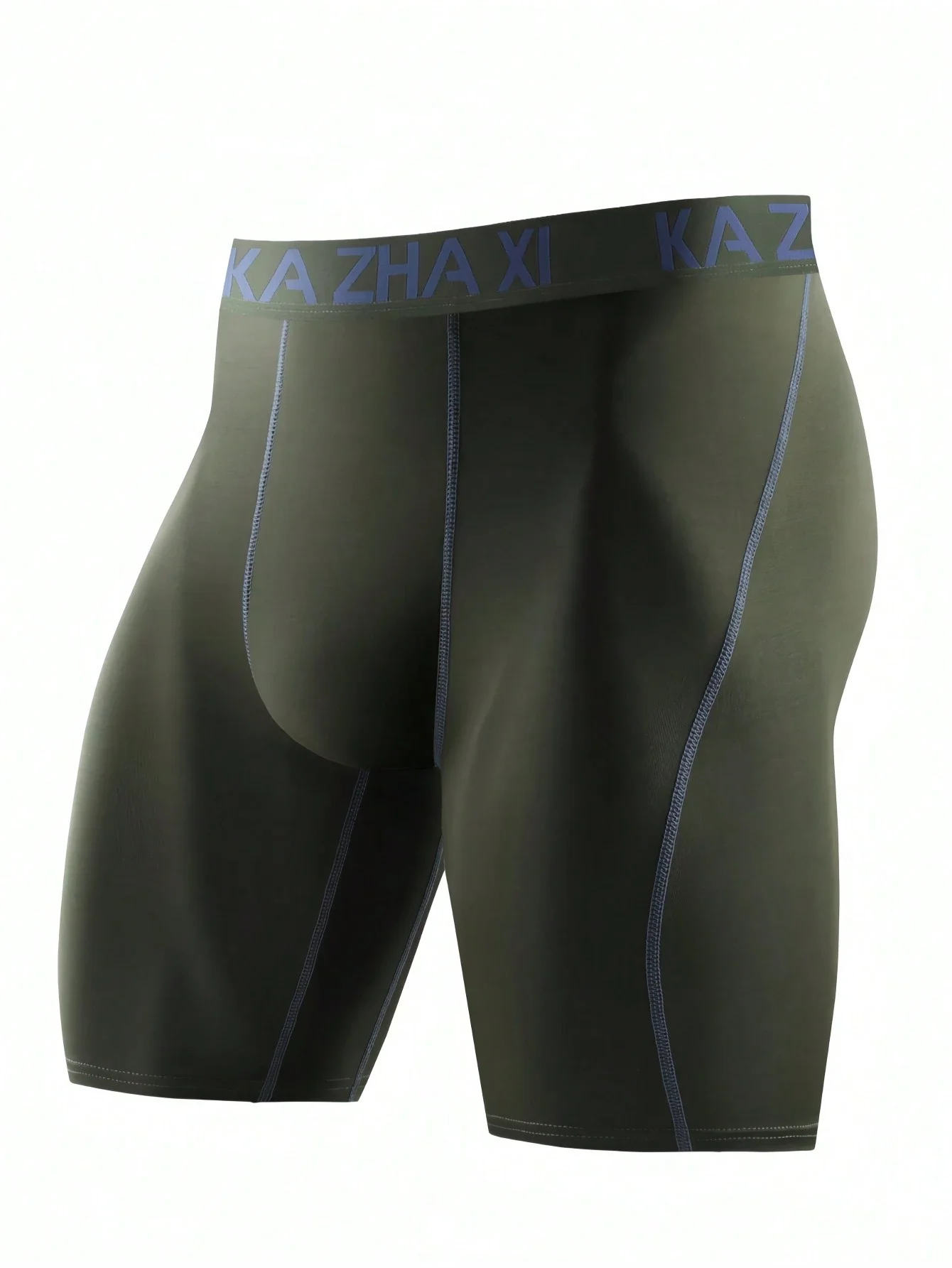 

6 шт. мужских однотонных длинных трусов-боксеров, спортивное нижнее белье с защитой от натирания, удобное