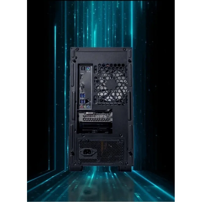 PC Gaming With Core I5-12400F Processor/Nvidia GeForce RTX 4060 Graphics/1TB SSD/16GB RAM DDR4/Windows 11/ Black view 6