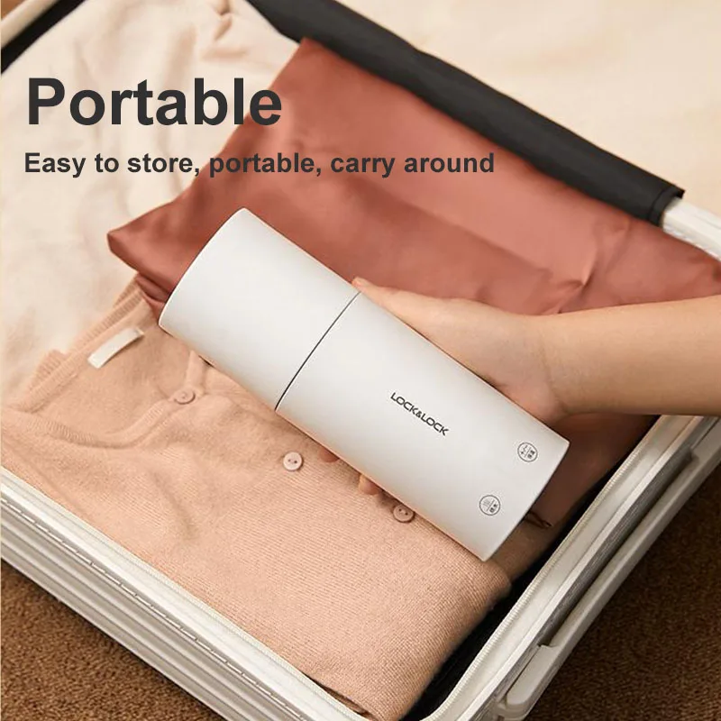 Portable Electric Kettle Electric Water Cup 350ml Multi-stage Temperature Adjustment For Travel Safety Mini Water Boiler