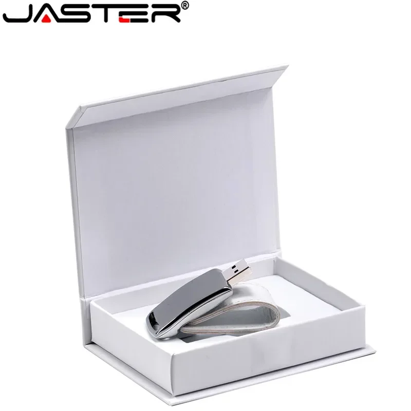 JASTER Color Printing USB Flash Drives 64GB Wedding Gift Pen Drive 32GB 16GB 8GB Photography Studio USB Stick Free Custom Logo