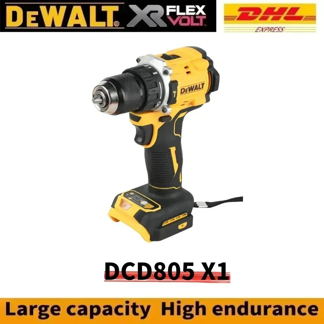 100% Original DeWALT 20V 6000mAh Power Tool Battery DCB206 DCB205 DCB200 DCF887 DCG405 DCD791 DCF922 DCF850 DCD805 Tool Battery image 3