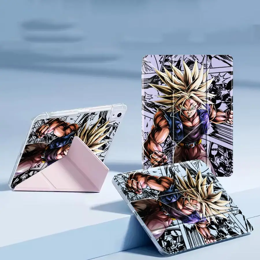 

Чехол для планшета Dragon Balls Trunks для iPad Pro 2025, Mini 6, 7, Pro 11, 10, 9, 8, 7, 12.9 дюймов, Air 4, 5, M3, M2, 1, 2, M4, 11 дюймов, Y-Fold