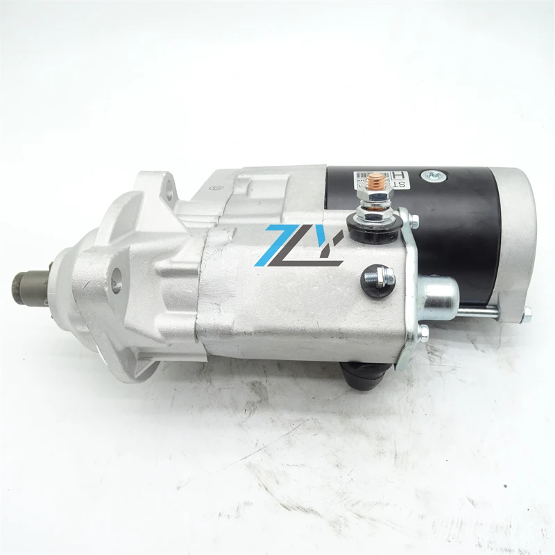 

128000-2561 24V Starter Motor For 6D107 PC220-7 PC220-8 PC200-8 Engine Diesel Excavator Spare Parts